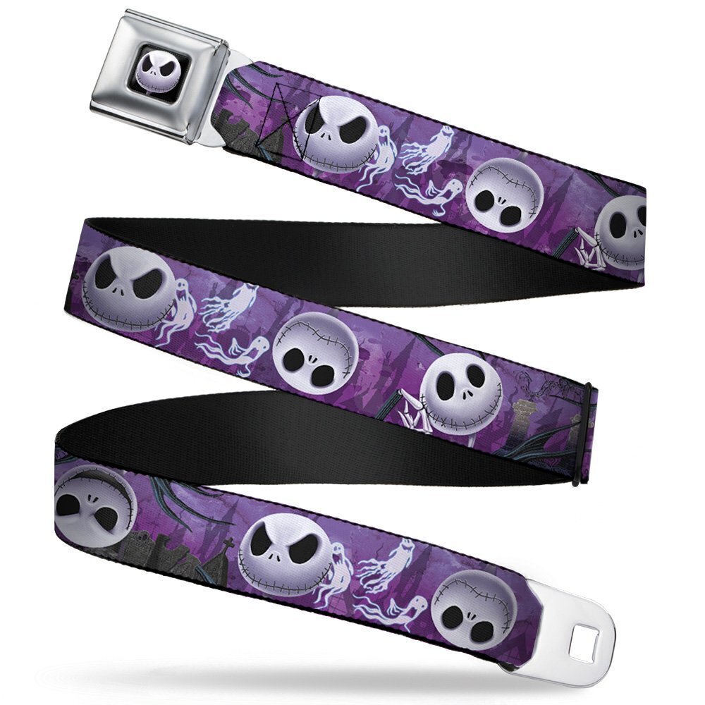 3921 Seatbelt Belt Nightmare Before Christmas XL